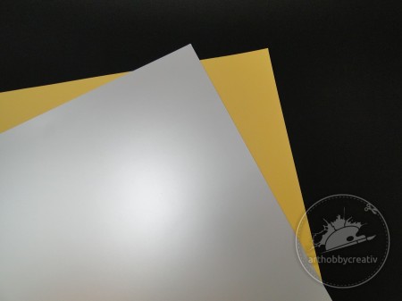 Carton 50x70cm aur/arg lucios- 300gr/m²