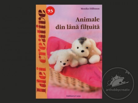 Idei creative: Animale din lana filtuita (93)