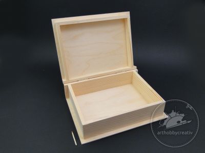 Cutie lemn tip carte 18,5x24,5cm