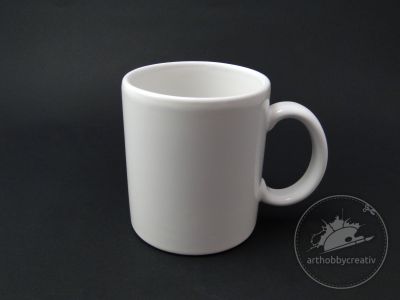 Cana ceramica alba - 400 ml
