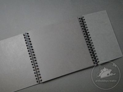 Album scrapbooking- negru 15x15cm