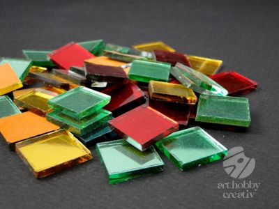 Mozaic oglinda - multicolor mix pachet/125gr