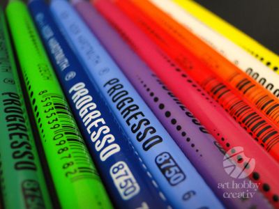 Creioane colorate fara lemn - Progreso set/12buc