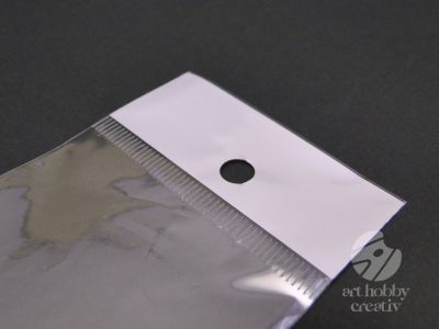 Pungulite plastic transparente 6x10cm set/100buc