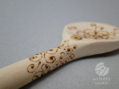 Lingura din lemn 30cm