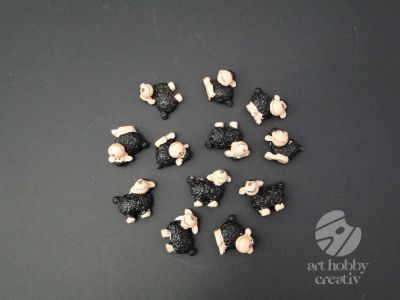Figurine mini - miel negru set/12buc