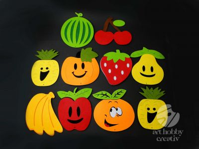 Fructe si legume din pasla set/10buc