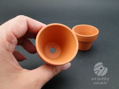 Ghivece ceramica 4cm - set/10buc