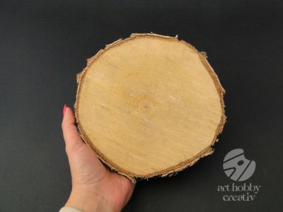 Felie lemn mesteacan rotund 18-20cm