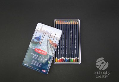 Creioane color - Watercolour Derwent set/12buc