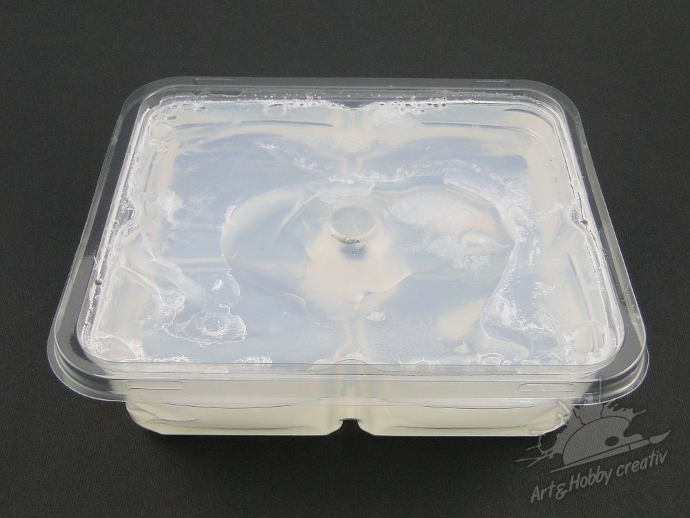 Bloc de sapun transparent/alb 1kg