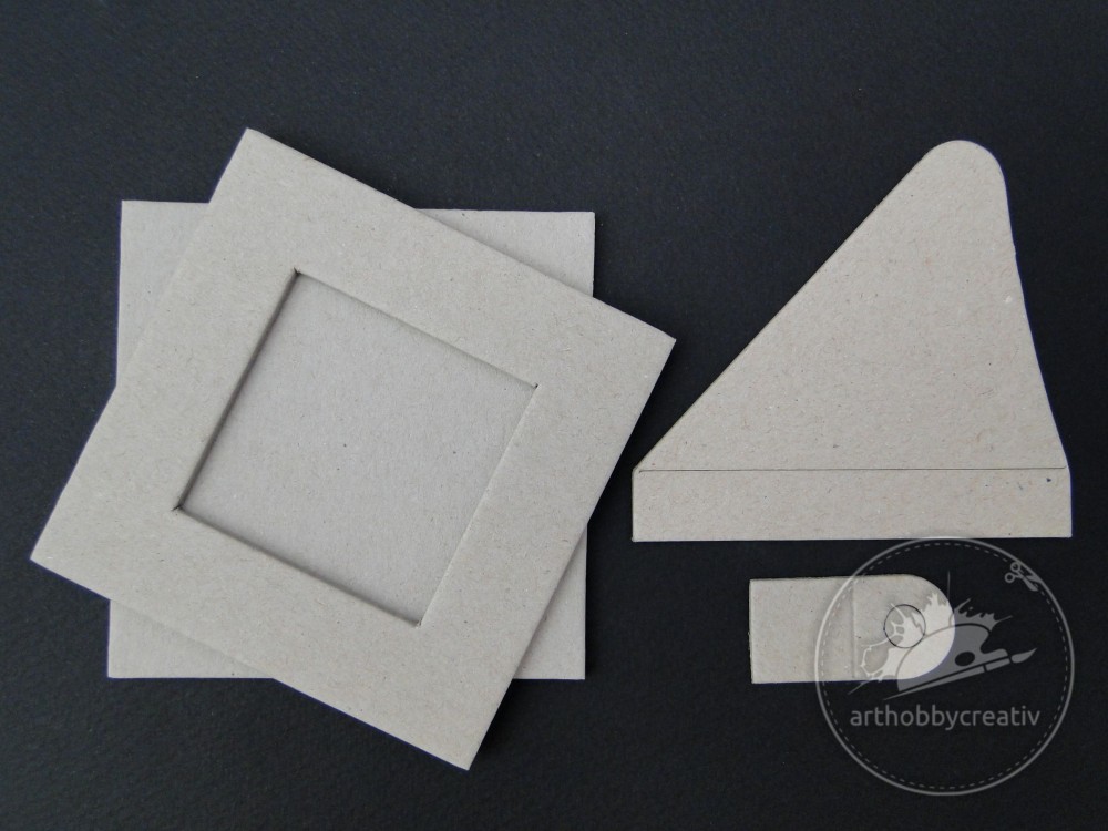 Rama carton 5x5 cm - - Arthobbycreativ