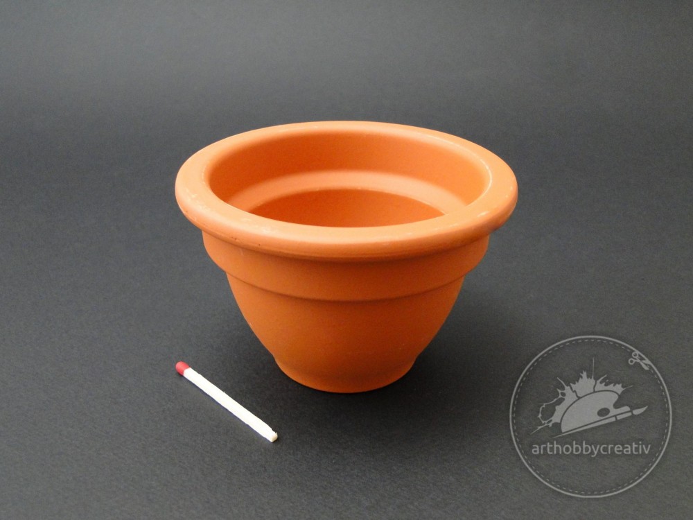 Ghivece ceramica forma clopot 7,5 cm