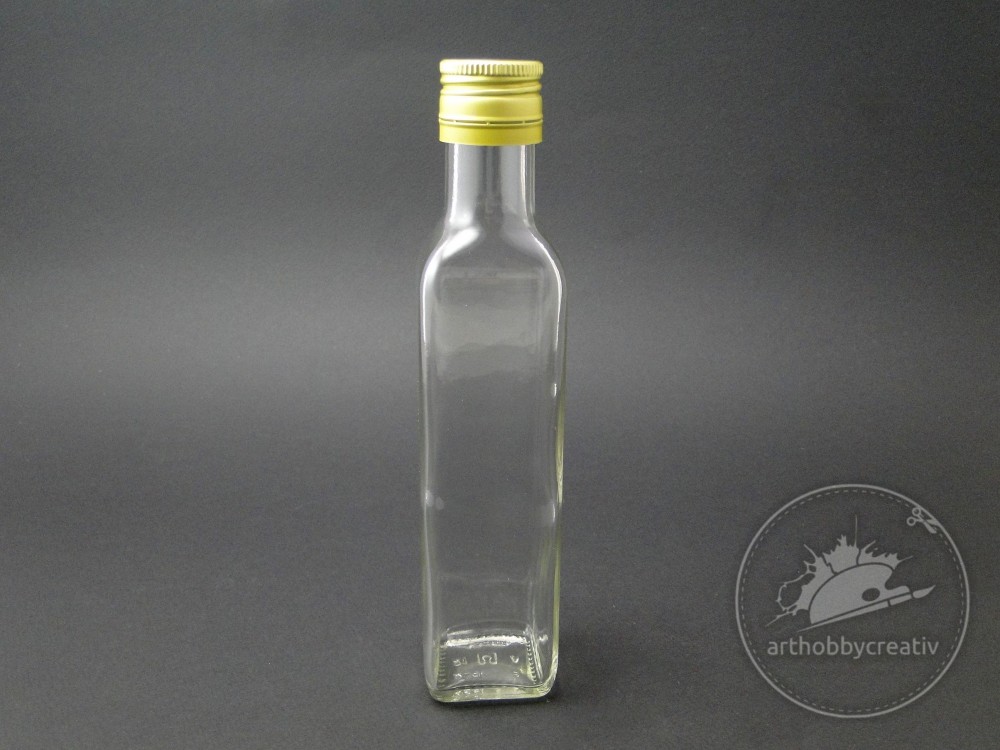 Sticla cognac cu capac metalic - 250 ml