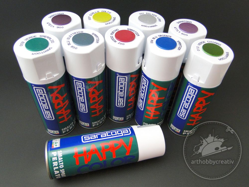 Vopsea spray Happy Color Pearly 400ml - Saratoga