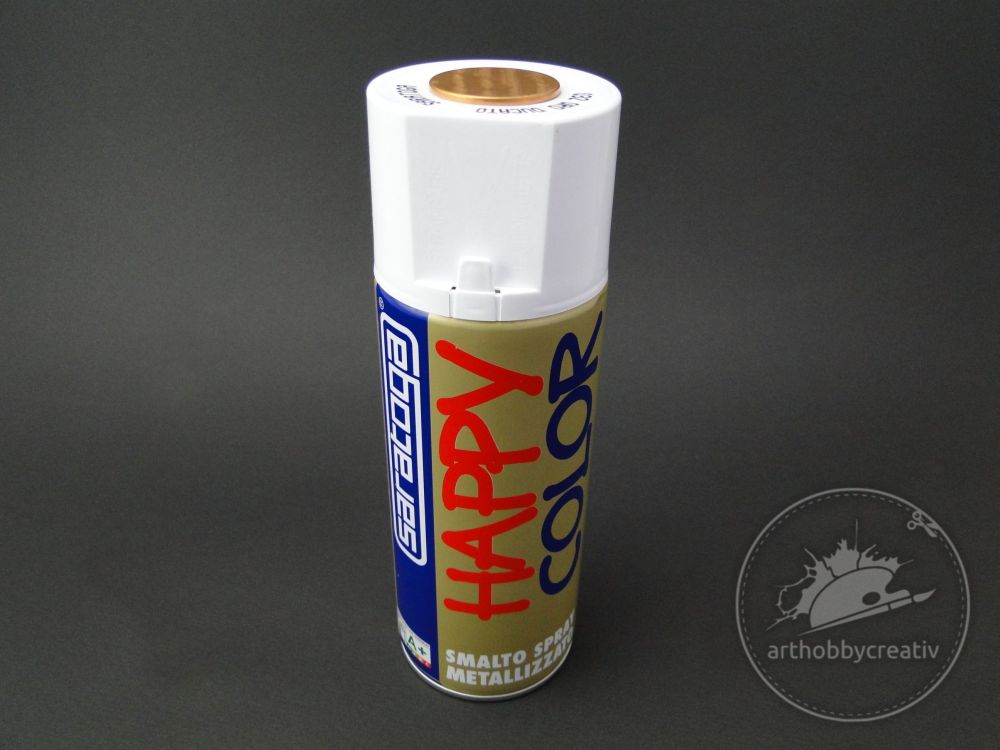 Vopsea spray Happy Color Acrylic 400ml - auriu