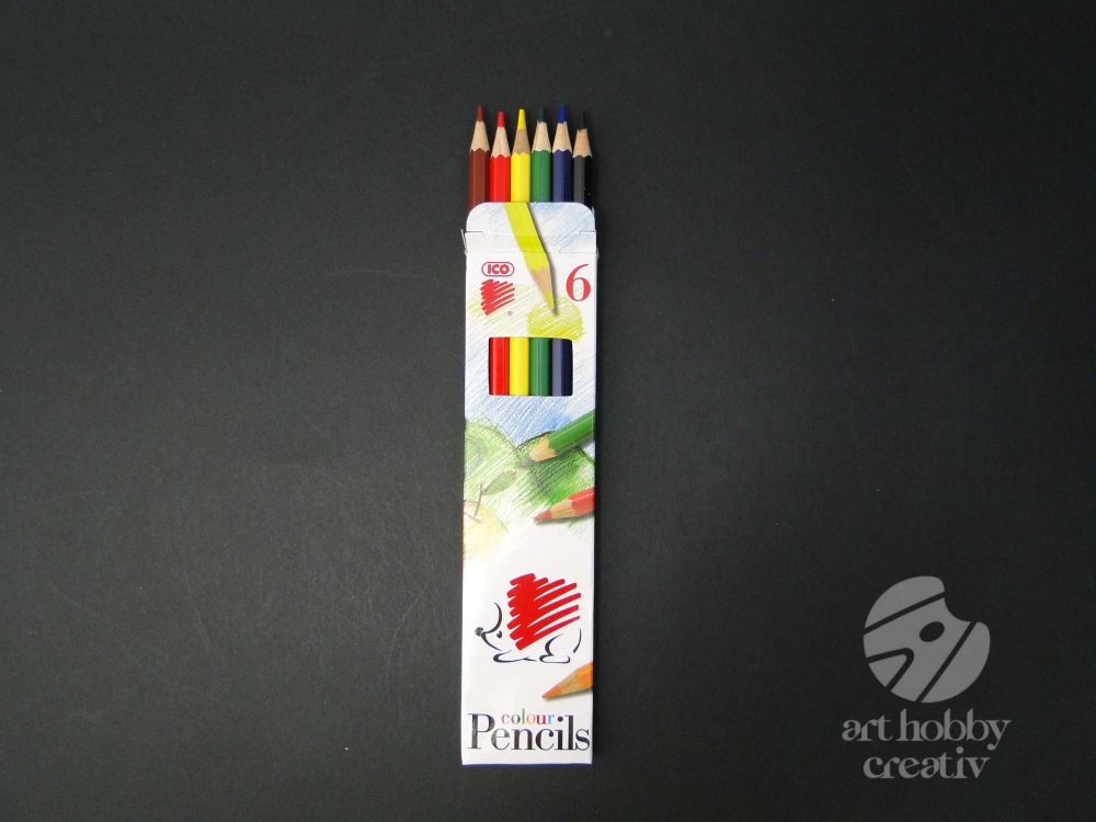 Creioane color - Arici - set/6buc