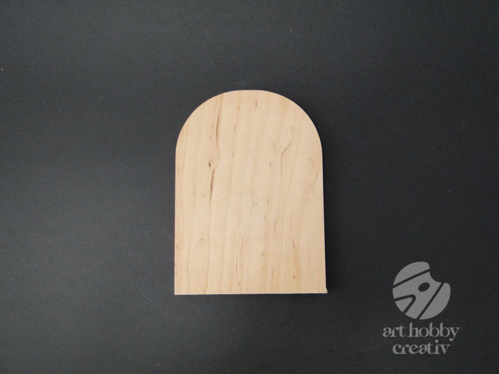 Blat lemn pentru icoane 18cm