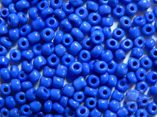 Margele lucios 4mm albastru inchis 500gr