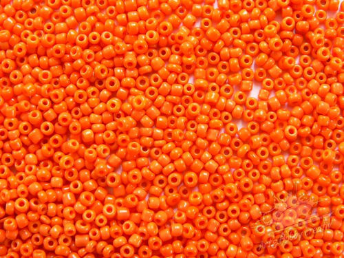 Margele lucios 2mm orange