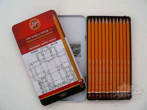 Set creioane technic HB-10H
