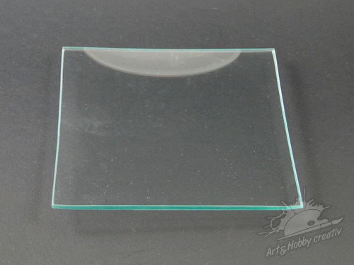 Farfurie sticla patrata 10, 15, 20 sau 25 cm
