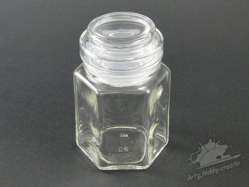 Sticla hexagonala pentru condimente 200 ml