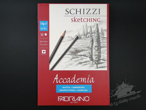 Bloc desen Accademia sketching A3 120/m2