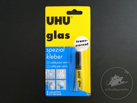 Adeziv transparent pentru sticla UHU 3gr