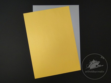 Carton A4 aur/arg mat- 130gr/m²
