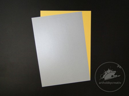 Carton A4 aur/arg mat- 300gr/m²