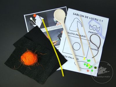 Vrajitoare- pachet creativ cu lingura de lemn