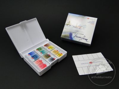 Vopsea acuarela godete White Nights set/12 culori 
