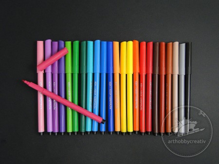 Carioci color Koh-I-Noor 24 culori
