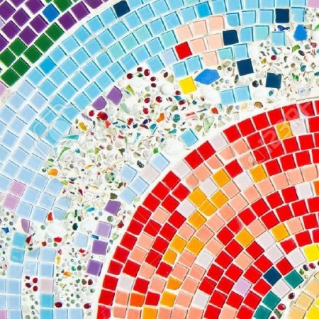 Mozaic sticla Joy multicolor mixt