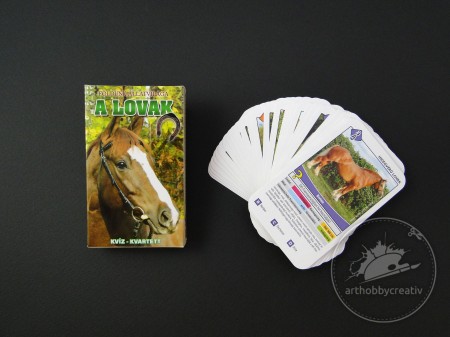 Carti de joc educativ cu cai (lb.maghiara)