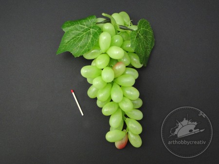 Ciorchina de struguri verde artificiale 21 cm
