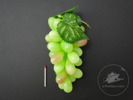 Ciorchina de struguri verde artificiale 16 cm