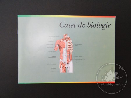 Caiet biologie A4 24 file