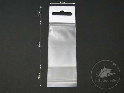 Pungulite plastic transparente 6x10.5cm set/100buc