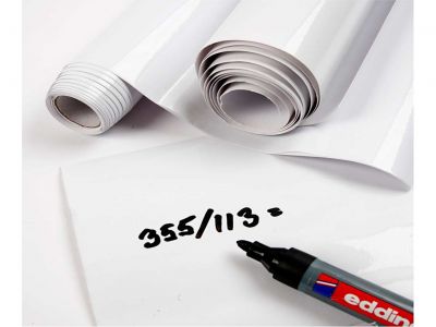 Folie autocolanta de tabla scolara (whiteboard) 45cmx2m 
