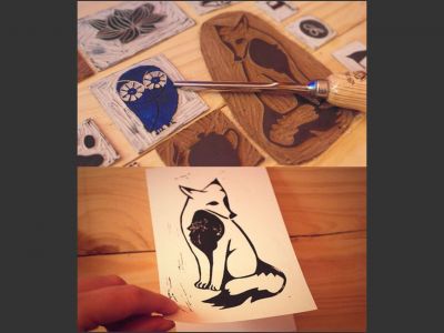 Vopsea pentru linogravura si tipar manual- AMI 80ml