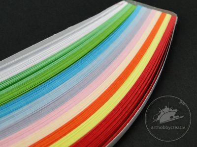 Hartie quilling - multicolor - 220/ 3mm