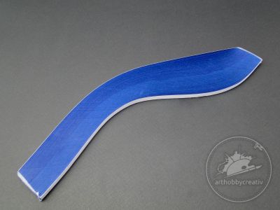 Hartie quilling - albastru - 200/ 5mm