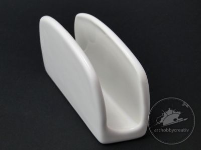Suport ceramic alb pt. servetele