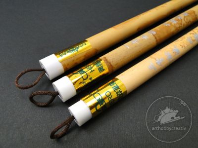 Pensule cu maner din bambus 25-32mm - set/3buc