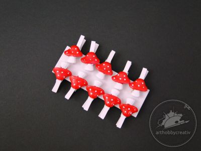 Ciuperca mini pe clema set/10buc