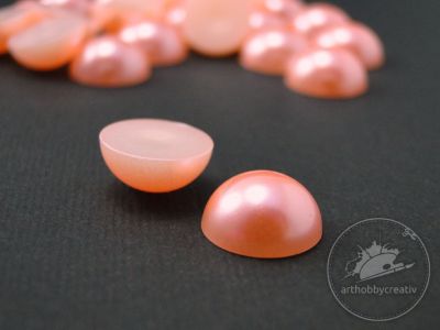 Jumatati de perle roz/piersic 12 mm