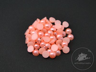 Jumatati de perle roz/piersic 8 mm