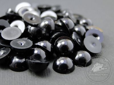Jumatati de perle negru 8 mm